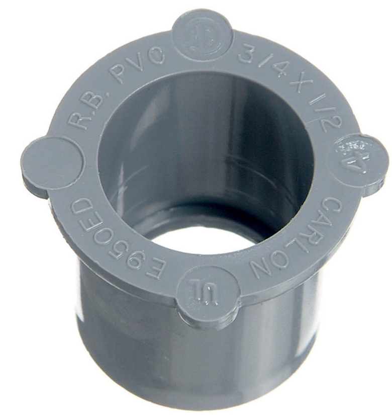 Pvc Conduit Grey Reducer 1 X 3/4 Inch - ELECTRICAL